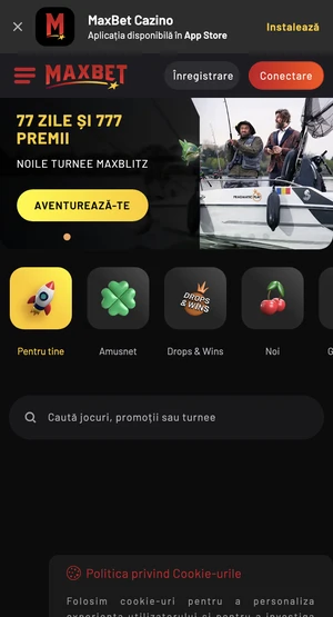 Maxbet mobile screenshot
